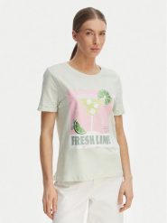 ONLY T-Shirt Kita 15291465 Zielony Regular Fit. Zielone t-shirty ONLY, xl, bez wzorów, z bawełny, bez kołnierzyka, bez ramiączek. Za 89.99 zł.