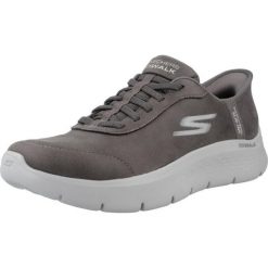 Tenisówki Skechers Model Go Walk Flex - Mali Slip-ins Kolor Szary. Szare trampki Skechers, bez wzorów, z tkaniny, casualowe, bez zapięcia. W wyprzedaży za 345.20 zł.