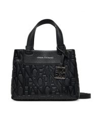 Armani Exchange Torebka XW001576 AF15774 UC001 Czarny. Czarne torebki klasyczne Armani Exchange, bez wzorów, ze skóry, bez dodatków. Za 589.99 zł.