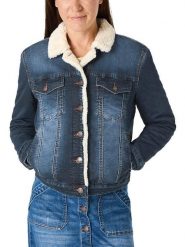 Timezone Kurtka dżinsowa w kolorze granatowo-białym rozmiar: M. Białe kurtki Timezone, m, bez wzorów, bez kaptura. Za 152.99 zł.