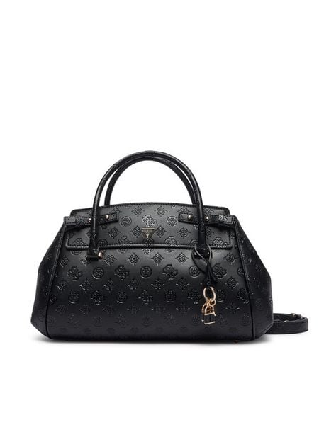 Guess Torebka Diana HWPD97 27060 Czarny. Czarne torebki klasyczne Guess, z aplikacjami, ze skóry, bez dodatków. Za 538.99 zł.