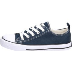 Trampki damskie American Club Dsln-02n Granat. Niebieskie trampki American CLUB, bez wzorów, z tkaniny, bez zapięcia. Za 69.00 zł.