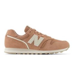 Buty New Balance WL373SI2 brązowe. Brązowe buty treningowe bez wzorów, z gumy, bez zapięcia. Za 433.73 zł.