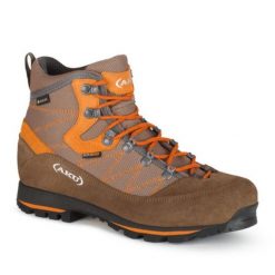 Buty trekkingowe Aku Trekker Gtx 978518 brązowe. Brązowe buty trekkingowe z gore-texu, bez zapięcia. Za 692.27 zł.