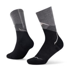 Skarpetki Buff MERINO LIGHTWEIGHT CREW SOCK LWC1. Czarne skarpetki Buff, bez wzorów, z elastanu. Za 129.90 zł.