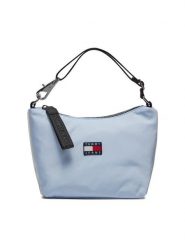 Tommy Jeans Torebka Tjw Heritage Shoulder Bag AW0AW15823 Błękitny. Niebieskie torebki klasyczne Tommy Jeans, bez wzorów, z jeansu, bez dodatków. Za 229.99 zł.