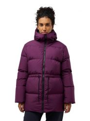 Jack Wolfskin Kurtka puchowa "Kirschallee" w kolorze fioletowym rozmiar: XXL. Różowe kurtki Jack Wolfskin, xxl, bez wzorów, z puchu, bez kaptura. Za 694.54 zł.