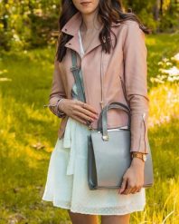 Torebka damska skórzana szara DAN-A T308. Szare torebki klasyczne DAN-A, bez wzorów, ze skóry, eleganckie, bez dodatków. Za 279.99 zł.