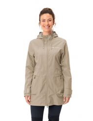 Parka damska VAUDE Skomer II. Brązowe płaszcze Vaude, na lato, s, bez wzorów, z materiału, z kapturem. Za 1,029.00 zł.