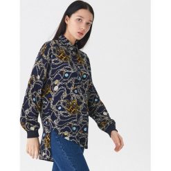Koszula oversize - Granatowy. Koszule House. W wyprzedaży za 19.99 zł.