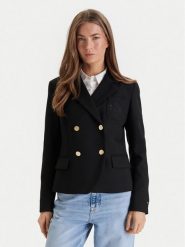 Tommy Hilfiger Marynarka WW0WW48696 Czarny Regular Fit. Czarne marynarki i żakiety Tommy Hilfiger, bez wzorów, z syntetyku, bez ramiączek. Za 949.99 zł.