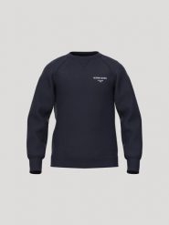 Bjorn_borg BORG ESSENTIAL 1 Bluza z recyklingowanego poliestru – NIGHT SKY. Niebieskie bluzy Björn Borg, m, bez wzorów, z materiału, bez ramiączek, bez kaptura. Za 247.00 zł.