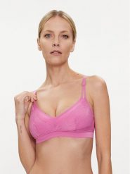 Chantelle Biustonosz braletka Soft Stretch C11GQ9 Różowy. Czerwone biustonosze Chantelle, bez wzorów, z syntetyku. Za 159.99 zł.