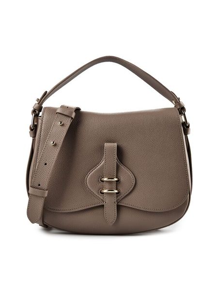 Coccinelle Torebka U7F Coccinellemavery E1 U7F 18 01 01 Beżowy ciemny. Brązowe shopper bag Coccinelle, bez wzorów, ze skóry, bez dodatków. Za 1,599.00 zł.