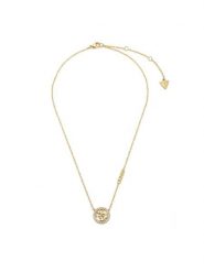 Guess Naszyjnik JUBN02 141JW Złoty. Żółte naszyjniki Guess, metalowe. Za 299.99 zł.