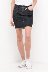 LEE Skirt AV DAMSKA SPÓDNICA JEANSOWA BLACK STONE L38JRGAV 112108233. Czarne spódnice Lee, l, bez wzorów, z jeansu. Za 105.99 zł.