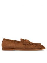PINKO Mokasyny Naty 02 SD0349 P004 Brązowy. Brązowe mokasyny Pinko, bez wzorów, ze skóry. Za 999.00 zł.