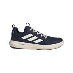 Buty trekkingowe adidas Terrex Boat Climacool. Niebieskie trekkingi adidas, bez wzorów, bez zapięcia, climacool (adidas). Za 379.45 zł.