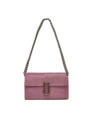 Marc Jacobs Torebka The Rhinestone J Marc Mini Shoulder Bag H912M06RE22 Różowy. Czerwone kopertówki Marc Jacobs, bez wzorów, z tworzywa sztucznego, wizytowe, bez dodatków. Za 2,179.00 zł.