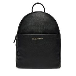 Plecak Valentino. Czarne plecaki Valentino, bez wzorów, bez dodatków. Za 469.99 zł.