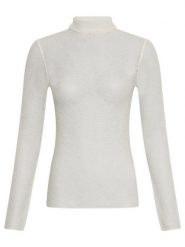 MOSS COPENHAGEN Golf "Flich" w kolorze białym rozmiar: XS/S. Białe swetry Moss Copenhagen, s, bez wzorów, bez ramiączek. Za 105.38 zł.