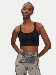 Athlecia Biustonosz sportowy Foan V2 W Seamless EA243347 Czarny. Czarne biustonosze sportowe Athlecia, bez wzorów, z syntetyku, do biegania. Za 59.99 zł.