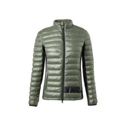 Ultralekka kurtka damska B Vertigo Simone. Zielone kurtki B VERTIGO, s, z aplikacjami, z elastanu, klasyczne, bez kaptura. Za 361.60 zł.