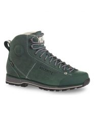 DOLOMITE Skórzane buty turystyczne "54 High Fg Evo GTX" w kolorze ciemnozielonym rozmiar: 37,5. Zielone buty trekkingowe Dolomite, bez wzorów, z gore-texu, bez zapięcia, outdoorowe, gore-tex. Za 513.99 zł.