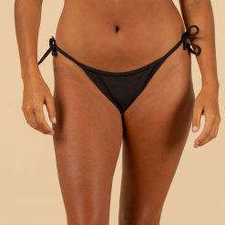 Dół kostiumu kąpielowego surfingowego damski Olaian Sofy Symi. Bikini OLAIAN, bez wzorów, z elastanu, sportowe. Za 49.99 zł.