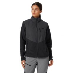 Bluza polarowa damska Helly Hansen Daybreaker Block Jacket. Czarne bluzy bez kaptura Helly Hansen, xl, bez wzorów, z polaru, bez kaptura, trekkingowe. Za 387.50 zł.