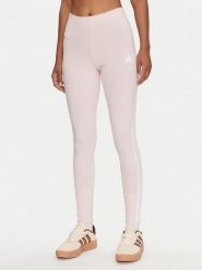 Adidas Legginsy Future Icons 3-Stripes IW5293 Różowy Slim Fit. Czerwone legginsy adidas, bez wzorów, z bawełny. Za 99.99 zł.