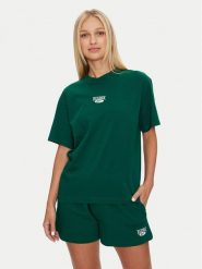Reebok T-Shirt Cl Ae Archive Sm Logo Tee 100076222 Zielony Regular Fit. Zielone t-shirty Reebok, xs, bez wzorów, z bawełny, bez kołnierzyka, bez ramiączek. Za 69.99 zł.