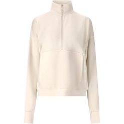 Kobieca bluza półzipowana Athlecia Jillnana. Szare bluzy bez kaptura Athlecia, bez wzorów, bez kaptura. Za 274.00 zł.