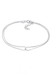 Elli Damski Infinity skręcony Venetian Basic ze srebra próby 925 Sterling Silver Bransoletki 1 ct. Szare bransoletki Elli, srebrne. Za 293.99 zł.