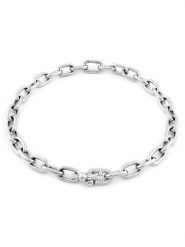 Furla Naszyjnik Mianuvola WJ00245-K21000-AR000-1-003-20-CN-UNI J Srebrny. Szare naszyjniki Furla, z tworzywa sztucznego, metalowe. Za 839.99 zł.
