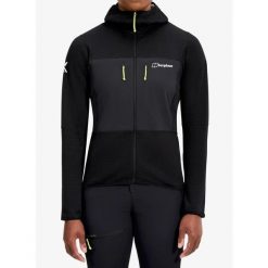 Bluza polarowa damska Berghaus MTN Guide MW Hoody. Czarne bluzy z polaru Berghaus, bez wzorów, z polaru. Za 670.99 zł.