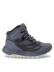Jack Wolfskin Trekkingi Terraventure Texapore Mid W 4049991 Szary. Szare buty trekkingowe Jack Wolfskin, z materiału, bez zapięcia. Za 879.99 zł.