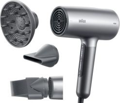 Braun HD4.3 HD435E srebrny. Szare lokówki Braun. Za 285.00 zł.