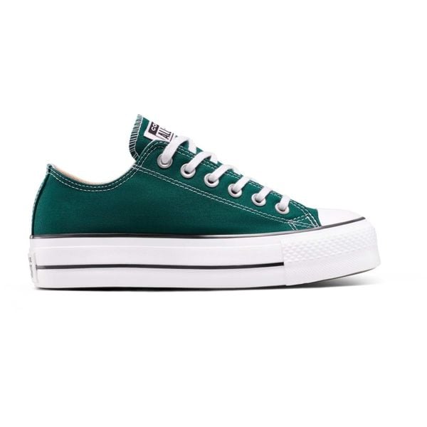 Buty sportowe Converse Chuck Taylor As Lift. Zielone buty treningowe Converse, bez wzorów, bez zapięcia, na fitness i siłownię. Za 590.00 zł.