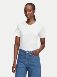 KARL LAGERFELD T-Shirt B2W17094 Biały Regular Fit. Białe t-shirty KARL LAGERFELD, l, bez wzorów, z bawełny, bez kołnierzyka, bez ramiączek. Za 259.99 zł.