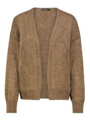 Sublevel Kardigan w kolorze jasnobrązowym rozmiar: S/M. Brązowe swetry Sublevel, m, bez wzorów, bez ramiączek. Za 146.45 zł.