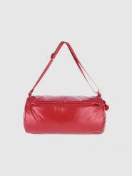4F Torba barrel bag na ramię - czerwona Uniwersalny. Czerwone torby sportowe 4f, bez wzorów, z syntetyku, na ramię. W wyprzedaży za 89.99 zł.