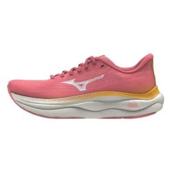 Damskie buty do biegania Mizuno Wave Sky 9. Białe buty treningowe Mizuno, bez wzorów, z materiału, bez zapięcia, do biegania, mizuno wave. Za 705.60 zł.