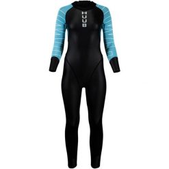 Damski Kombinezon Surfingowy Wodoodporny Huub Open Water Collective Czarny. Czarne kombinezony HUUB, bez wzorów, sportowe, bez kołnierzyka, bez ramiączek. Za 951.50 zł.