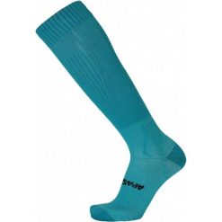 Skarpety sportowe - Skuteczne - Skarpety kompresyjne. Niebieskie skarpetki APASOX, bez wzorów, z lycry. Za 150.95 zł.
