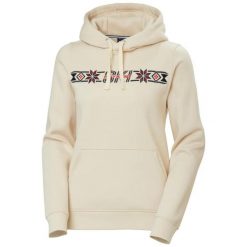 Bluza damska z kapturem Helly Hansen Elevate. Białe bluzy z kapturem Helly Hansen, bez wzorów, z bawełny, z kapturem. Za 488.50 zł.