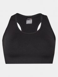 Hunkemöller Biustonosz sportowy HKMX 205187 Czarny. Czarne biustonosze sportowe Hunkemöller, bez wzorów, z syntetyku. Za 69.99 zł.