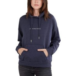 Damska bluza z kapturem Fundango Haley. Niebieskie bluzy FUNDANGO, xl, bez wzorów, casualowe, bez ramiączek, z kapturem. Za 239.90 zł.