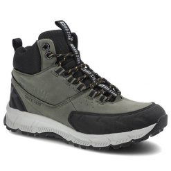 Zielone Trekkingi Big Star Damskie Buty Sportowe. Zielone botki BIG STAR, z materiału, bez zapięcia. Za 199.00 zł.