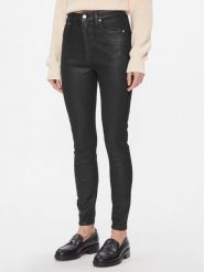 Calvin Klein Jeans Jeansy J20J222135 Czarny Skinny Fit. Czarne jeansy Calvin Klein Jeans, bez wzorów, z bawełny. Za 379.99 zł.